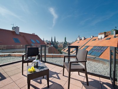 EA Hotel Embassy Prague**** - Doppelzimmer mit Balkon